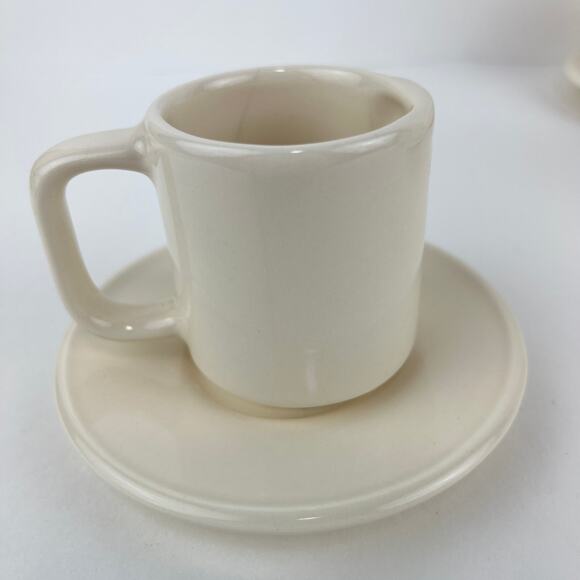 Vintage Claudia Shwide Espresso Cappachino Cup and Saucer 3.75 oz Set of 5 - Picture 4 of 6